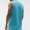 Conquer Muscle Top – Blue Breeze