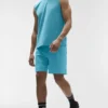 Conquer Muscle Top – Blue Breeze