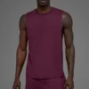 Conquer Muscle Top – Burgundy