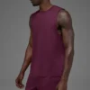 Conquer Muscle Top – Burgundy