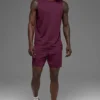 Conquer Muscle Top – Burgundy