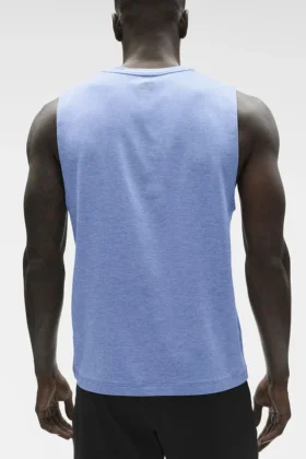 Conquer Muscle Top – Provence Blue Heather