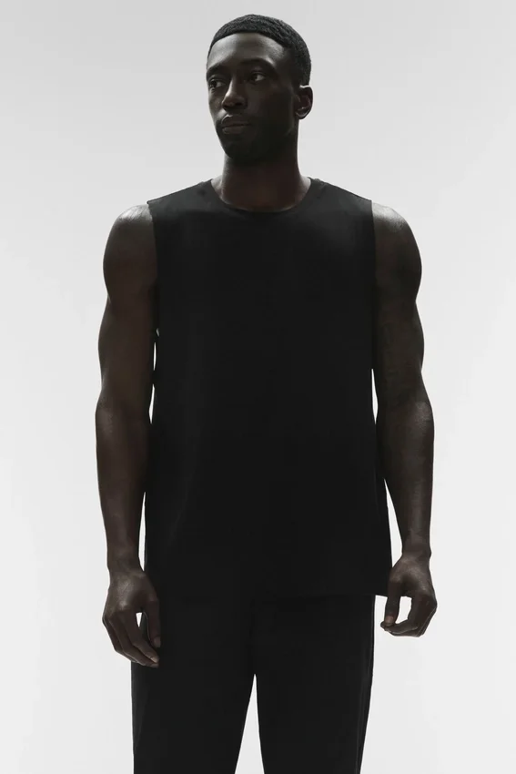 Conquer Muscle Top – Schwarz
