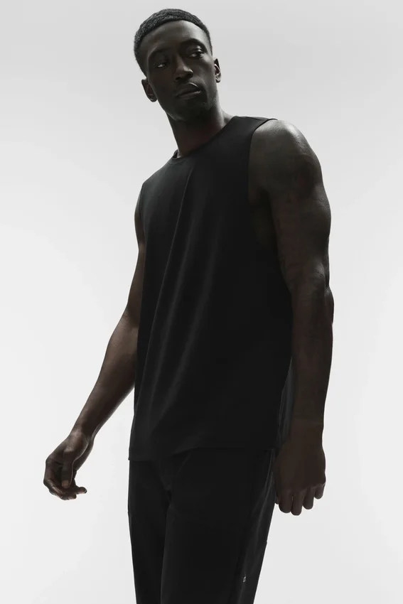 Conquer Muscle Top – Schwarz