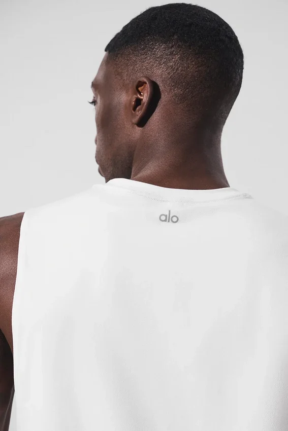 Conquer Muscle Top – Weiß