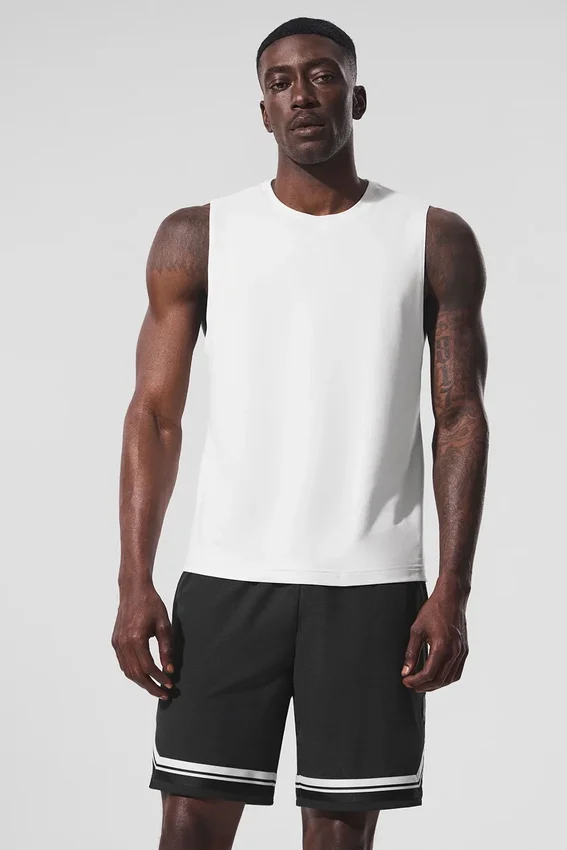 Conquer Muscle Top – Weiß