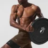 Conquer React 2-in-1 Performance-Shorts – Espresso/Schwarz