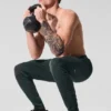 Conquer React Performance-Hose – Anthrazitgrün