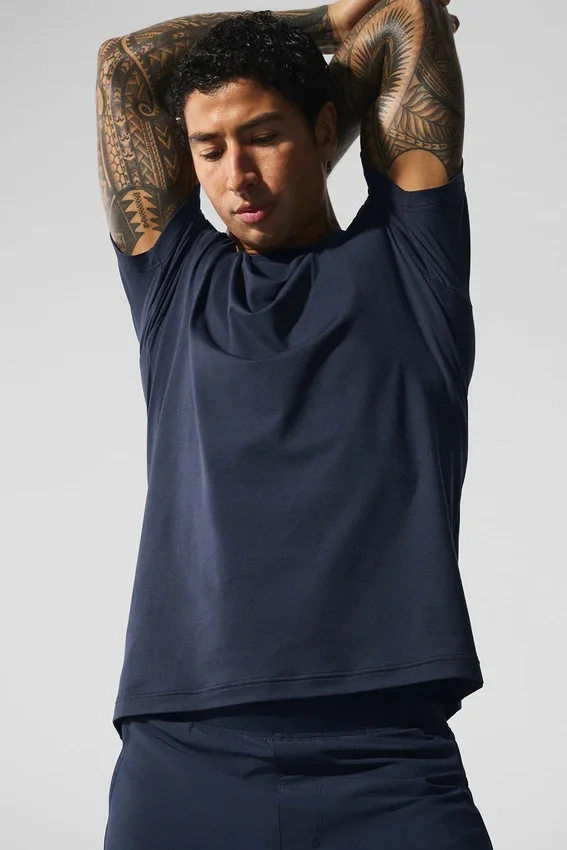 Conquer Reform Kurzarmshirt – Navy