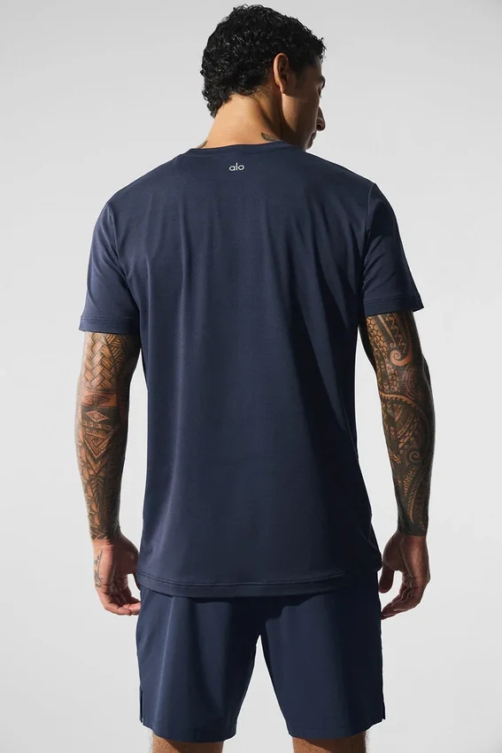 Conquer Reform Kurzarmshirt – Navy
