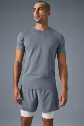 Conquer Reform Kurzarmshirt – Steel Grey