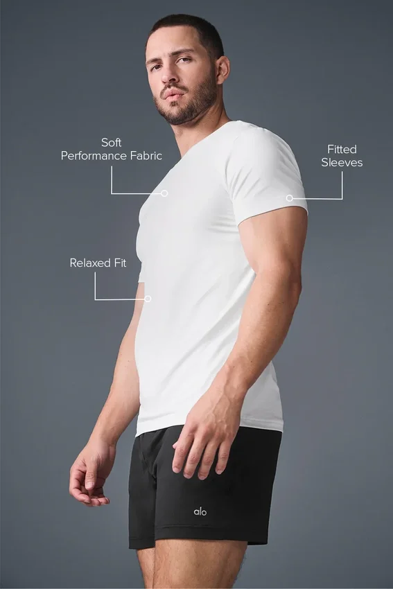 Conquer Reform Kurzarmshirt – Weiß