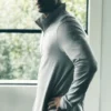 Conquer Reform Langarmshirt mit 1/4-Reißverschluss – Athletic Heather Grey