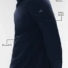 Conquer Reform Langarmshirt mit Kapuze – Navy