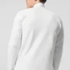 Conquer Reform Langarmshirt mit Stehkragen – Weiß