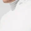 Conquer Reform Langarmshirt mit Stehkragen – Weiß