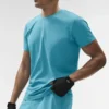 Conquer Reform Rundhals-Kurzarmshirt – Blue Breeze
