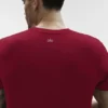 Conquer Reform Rundhals-Kurzarmshirt – Garnet