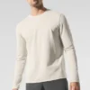 Conquer Reform Rundhals-Langarmshirt – Bone