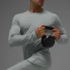 Conquer Reform Rundhals-Langarmshirt – Lunar Grey