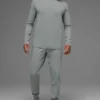 Conquer Reform Rundhals-Langarmshirt – Lunar Grey