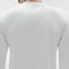 Conquer Reform Rundhals-Langarmshirt – Weiß