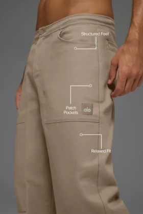 Cotton Canvas Carpenter-Hose – Gravel