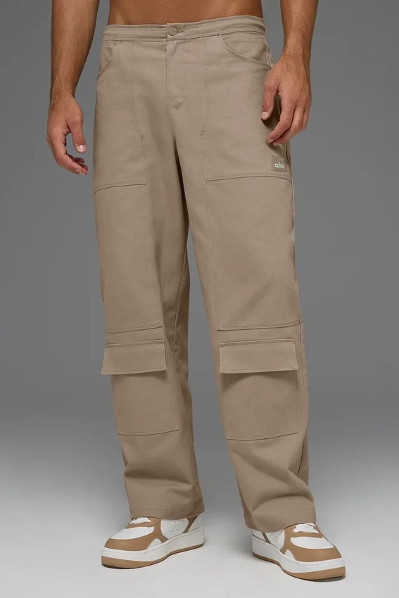 Cotton Canvas Carpenter-Hose – Gravel
