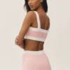 Cotton Cashmere Capri Dream BH – Sonnengetränktes Rosa/Weiß