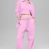 Cotton Real Deal Langarmshirt mit Knöpfen – Candy Heart Pink