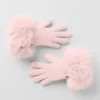 Courchevel-Kaschmir-Handschuhe – Frosted Pink