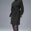Crinkle on the Move Trench – Schwarz