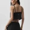 Cropped Connection Top – Schwarz