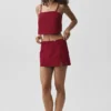 Cropped Connection Top – Summer Romance Red