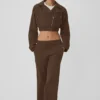 Cropped Cosmopolitan Jacke – Espresso