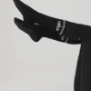 Damen-Barre-Socken „Throwback“ – Schwarz/Weiß