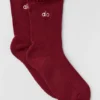 Damen-Socken „Lettuce Edge“ – Summer Romance Red