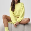 Damen-Socken „Lettuce Edge“ – Sunshine