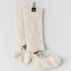 Damen-Socken „Siren Grip“ mit Riemchen – Oatmeal Heather