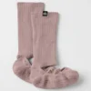 Damen-Socken „Siren Grip“ mit Riemchen – Taupe