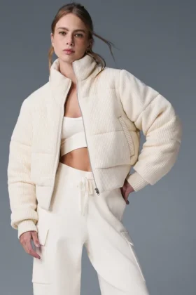 Darling Pullover Puffer – Elfenbein