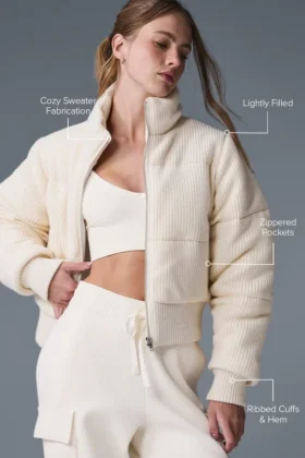 Darling Pullover Puffer – Elfenbein