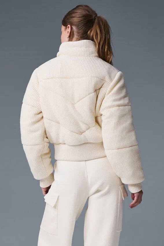 Darling Pullover Puffer – Elfenbein