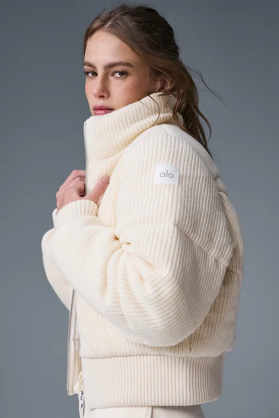 Darling Pullover Puffer – Elfenbein