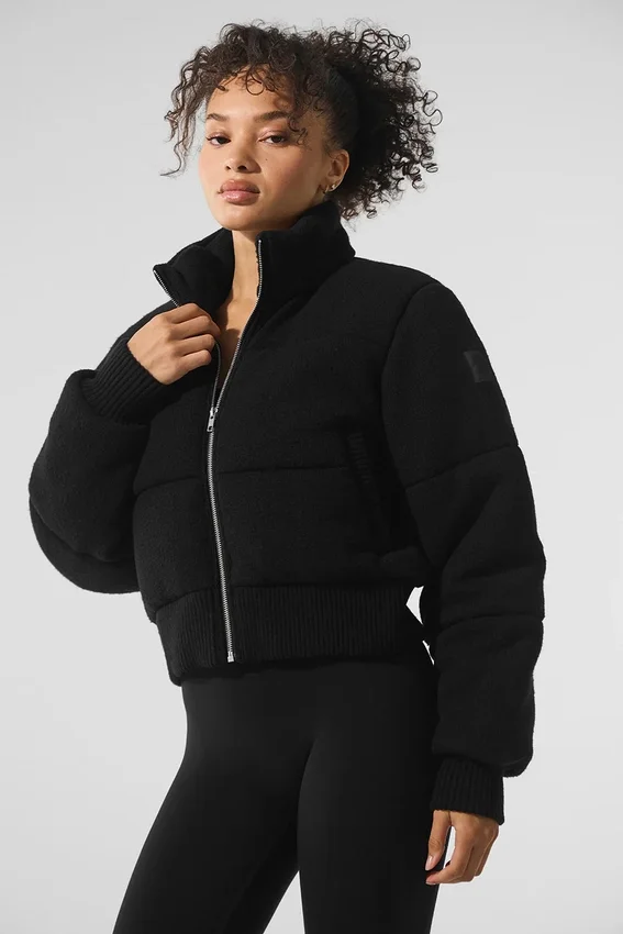 Darling Pullover Puffer – Schwarz