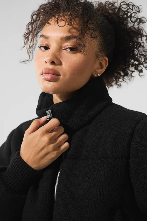 Darling Pullover Puffer – Schwarz
