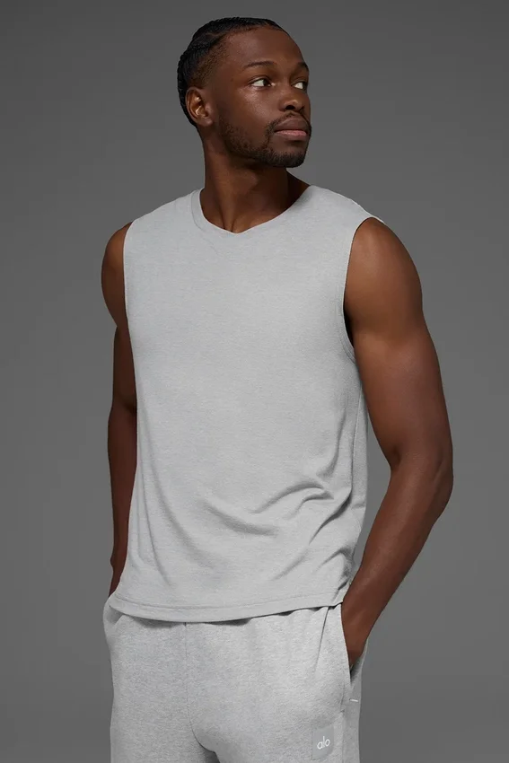 Das Triumph Muscle Top – Athletic Heather Grey