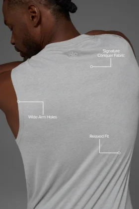 Das Triumph Muscle Top – Athletic Heather Grey