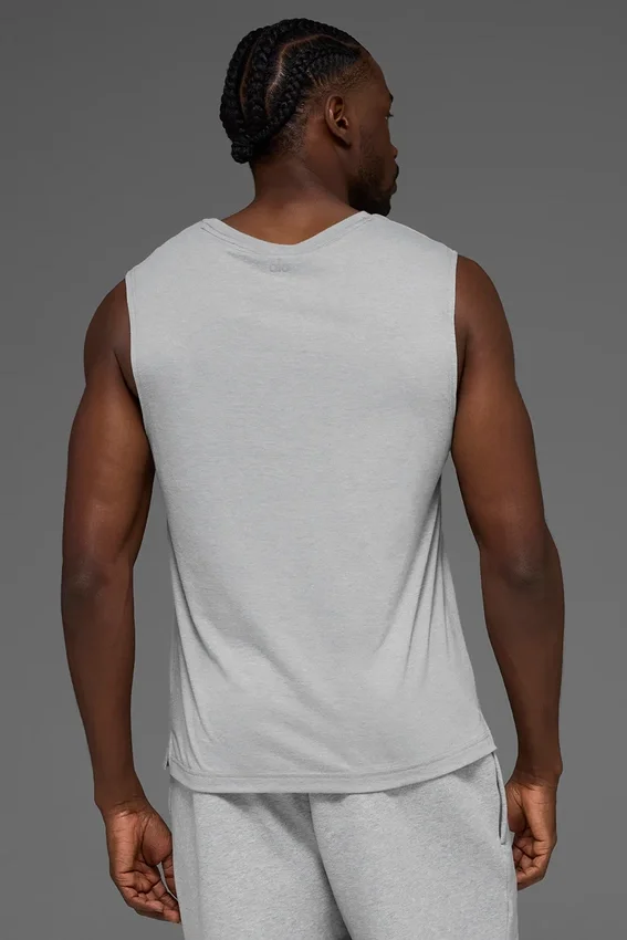 Das Triumph Muscle Top – Athletic Heather Grey