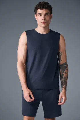 Das Triumph Muscle Top – Marineblau